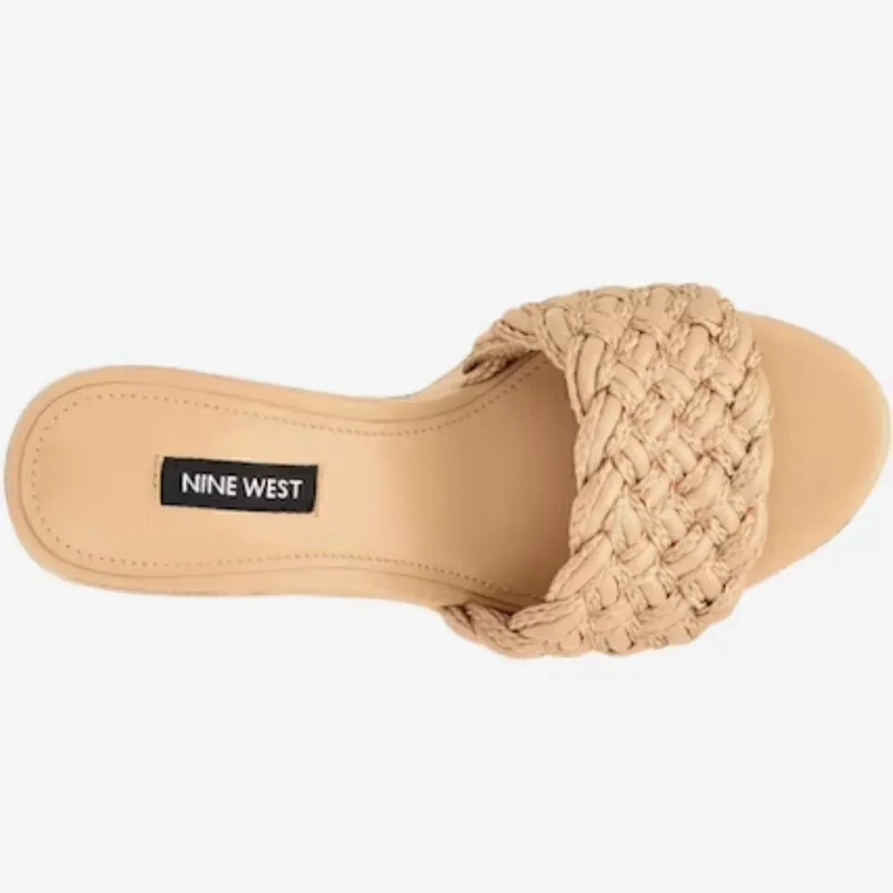 Nine West Roxana Espadrille Platform Sandal size 6 NWOT